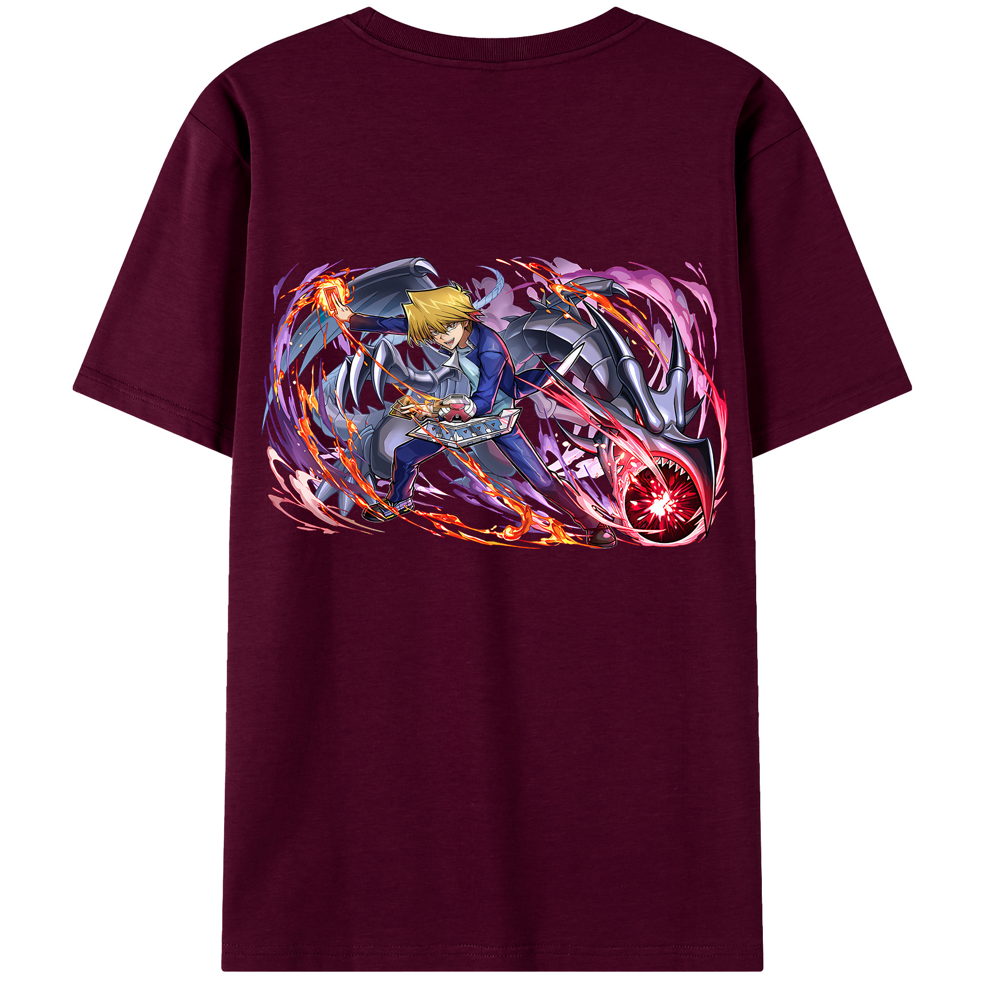 （画像用） 遊☆戯☆王 Yu-Gi-Oh! レディース半袖Tシャツ(バックプリント)